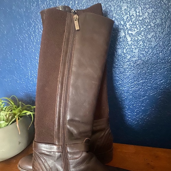 Aquaitalia brown shaft boots - Picture 2 of 4